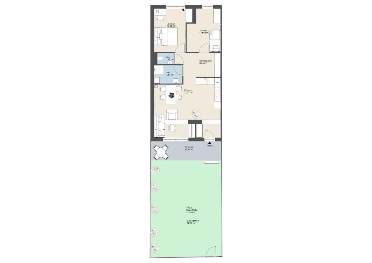 Family Suite 莫比斯希安西 外观 照片